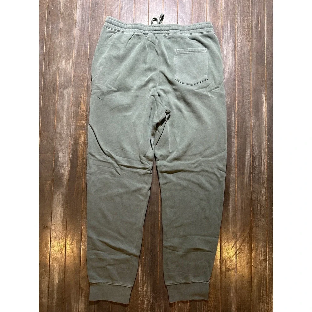 Independent Trading Company Tough Asks Tennis Graphic Sweatpants Green Mens L